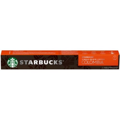 Starbucks Coffee Capsules Single Origin Colombia, Box of 10