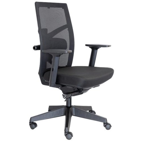 Tune Task Chair With Arms Mesh/Black Nylon Base