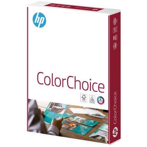 HP Color Choice A4 100gsm Long Grain White Laser Paper, Pack of 500