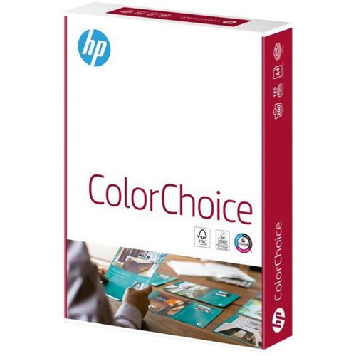 HP Color Choice A4 200gsm Long Grain White Laser Paper, Pack of 250