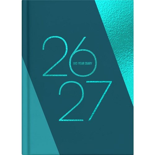 Collins A53A Mid Year Diary A5 Week To View 1 July 2026 to 30 June 2027 Fashion Assorted Designs