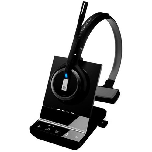 EPOS Sennheiser SDW 5036 Wireless Monaural Headset & Base Station for Desk Phone/PC/Mobile