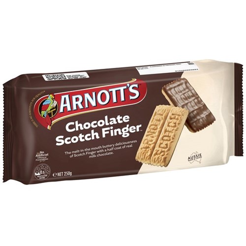 Arnott's Chocolate Scotch Finger Biscuits 250g