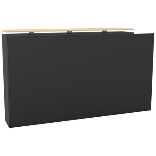 Cubit Reception Counter Return 1890x300x1095mm Atlantic/Black