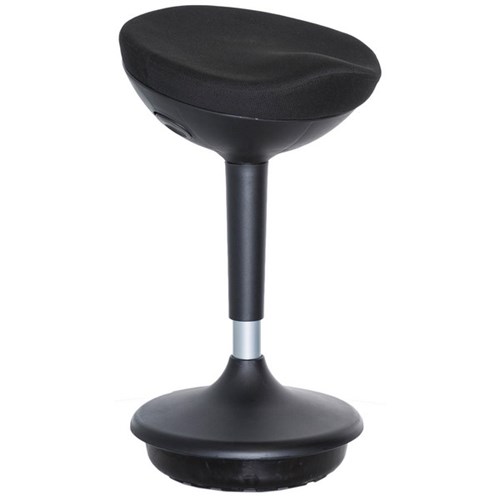 Sito Active Stool Height Adjustable Dish Black