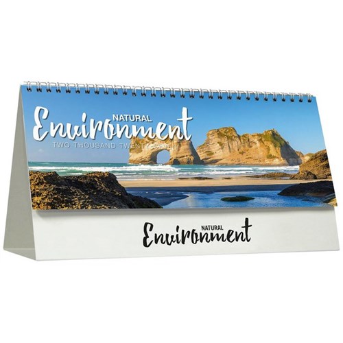 Easy2C Desk Calendar Month To View Natural Environment 2027