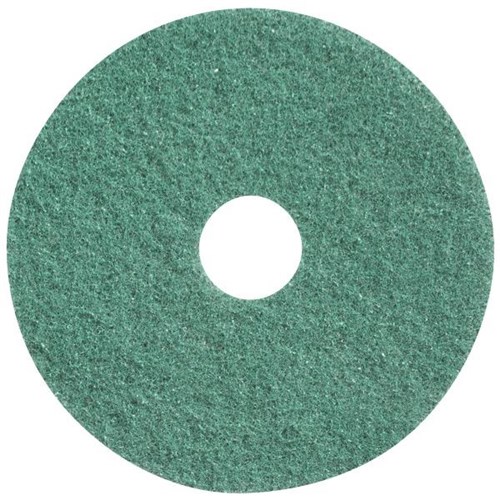 Twister Floor Cleaning Pad 15 Inch Green, Pack of 2