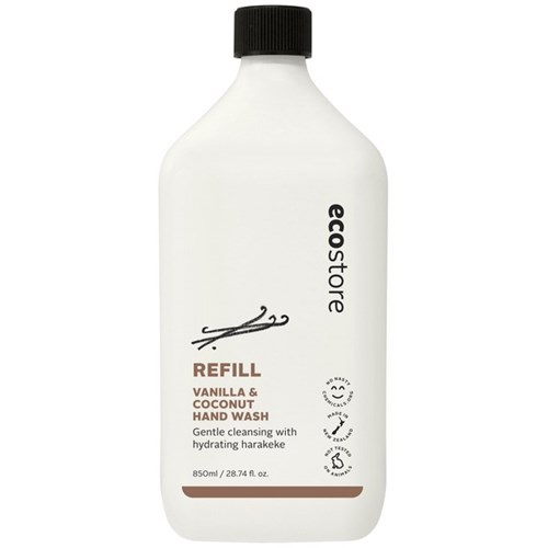 ecostore Hand Wash Refill Vanilla & Coconut 850ml