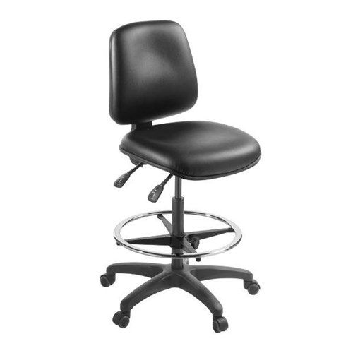 Eden Office Chorus 2.40 Highlift Task Chair High Back 2 Lever Charisma Vinyl/Black