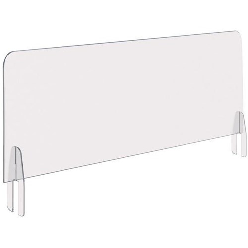 Opaque Perspex Extension Screen 1200x300mm Crystal Matte