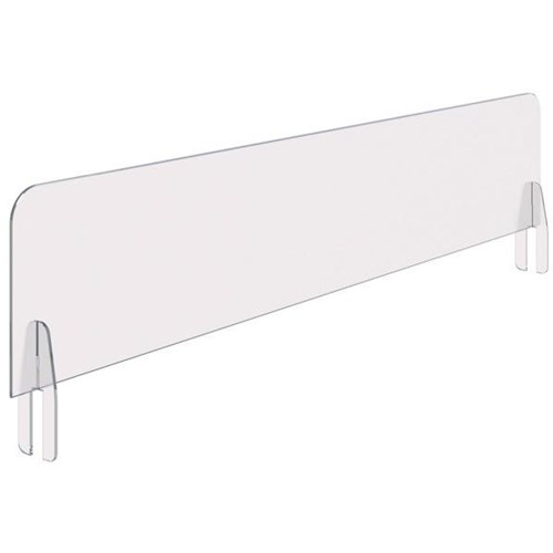 Opaque Perspex Extension Screen 1800x300mm Crystal Matte