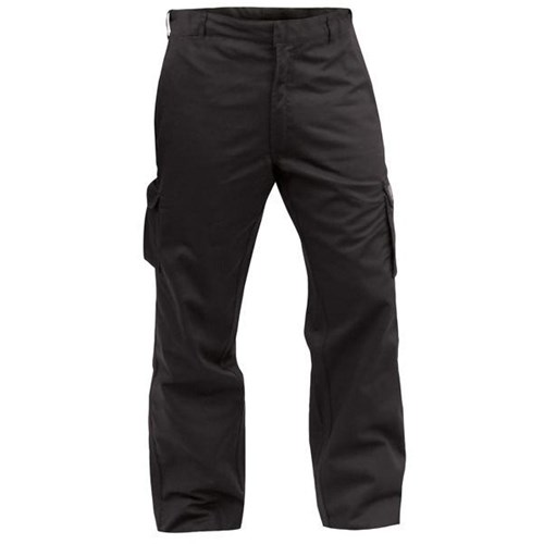 Bison Driver's Polycotton Safety Trousers 102cm Black
