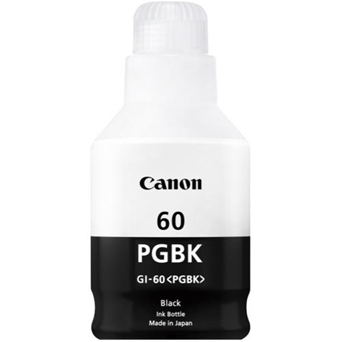 Canon GI60PGBK Black Ink Bottle OfficeMax NZ
