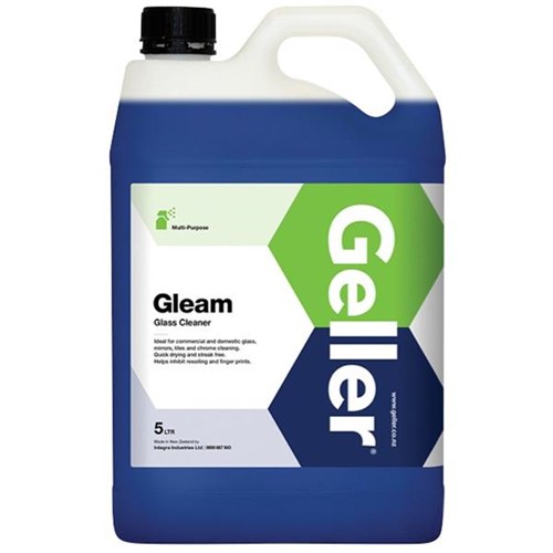 Geller Gleam Non Streak Glass Cleaner 5L