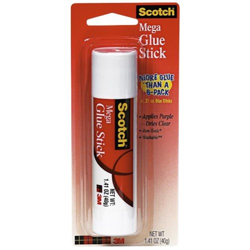 Scotch® Adhesive Glue Stick Mega 40g OfficeMax NZ
