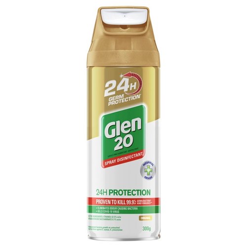 Dettol Glen 20 Disinfectant Spray Original 300g OfficeMax NZ