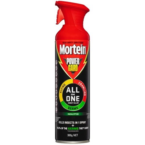 Mortein PowerGard Insect Control Spray All In One Eucalyptus 300g