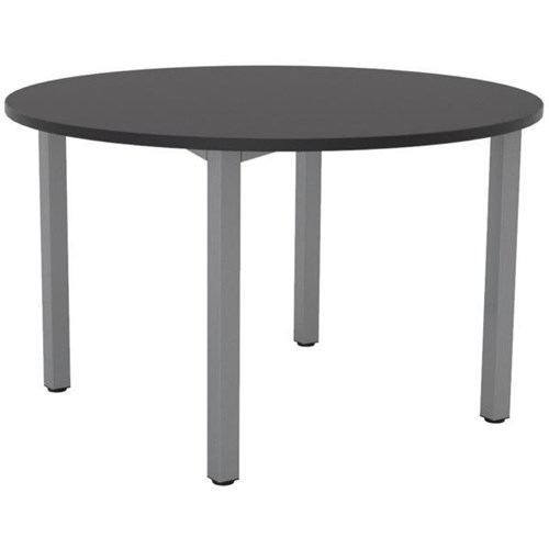 Cubit Meeting Table 1200mm Black/Silver