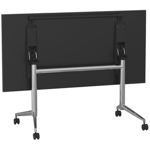 Galaxy Flip Table 1400x700mm Black/Chrome