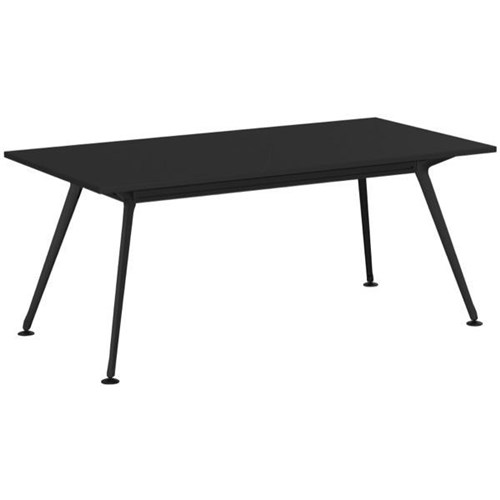 Galaxy Boardroom Table 1800x900mm Black/Black
