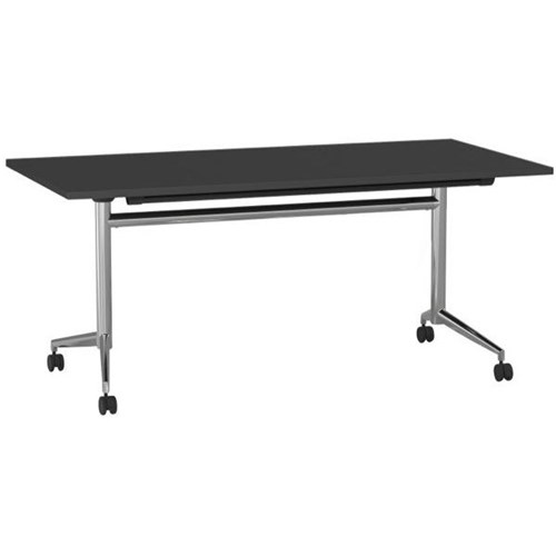 Galaxy Flip Table 1600x800mm Black/Chrome