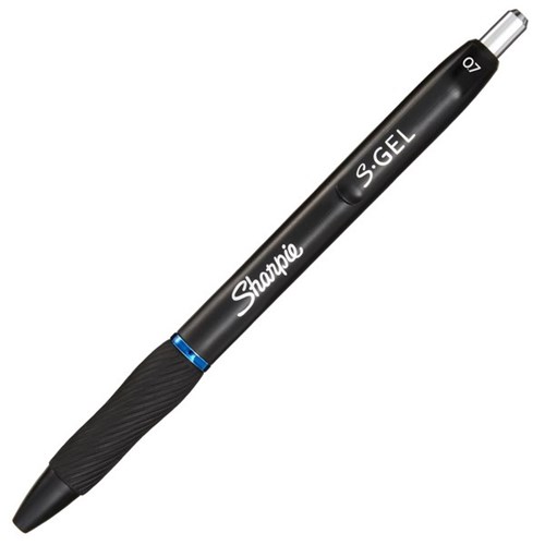 Sharpie S-Gel Blue Gel Rollerball Pen 0.7mm Fine Tip