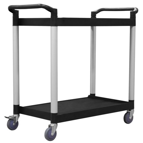 Cleaners Service Cart 2 Tier Trolley