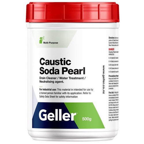 Geller Caustic Soda Drain Cleaner 500g
