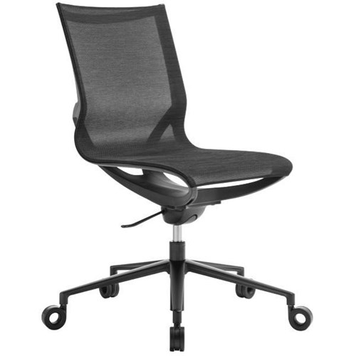 Eden Office Float Chair Mesh/Black/Aluminium
