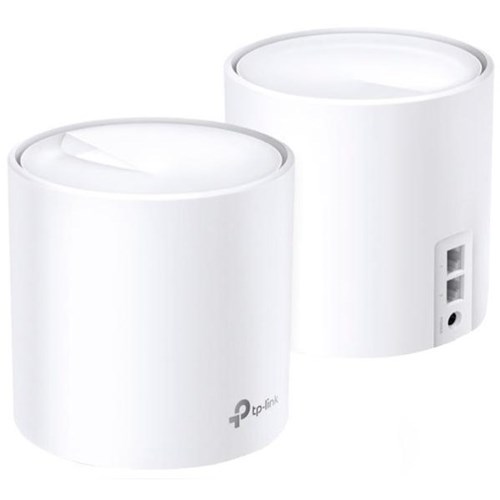 TP-Link Deco X20 Wi-Fi 6 Mesh Access Point, Pack of 2