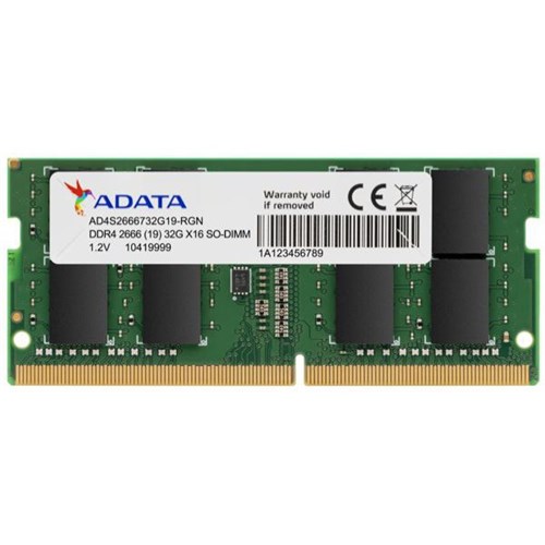 Adata Memory Card DDR4-2666 1024x8 SO-DIMM 8GB