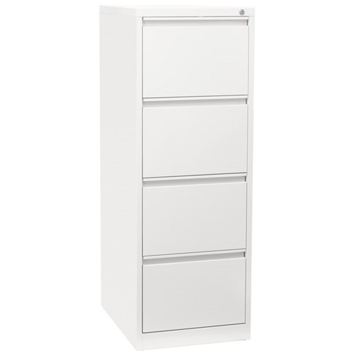 Firstline Filing Cabinet 4 Drawer Vertical White