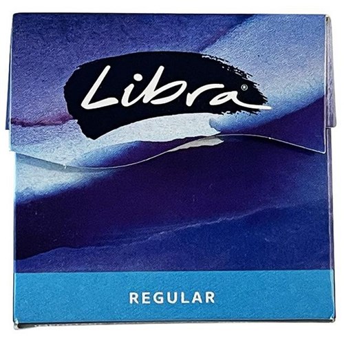 Libra Sanitary Tampons Regular, Carton of 24 Packs of 8