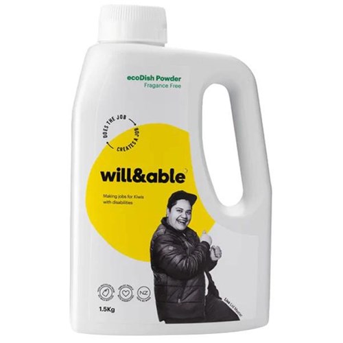 Will&Able Ecodish Dishwashing Powder 1.5kg