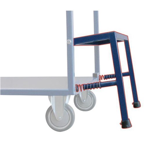 BlueAnt Accessory Spring Step For Order Picking Trolley 550mm