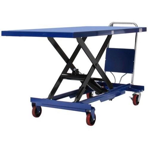 BlueAnt Mobile Platform Scissor Table 500kg 800x1600mm