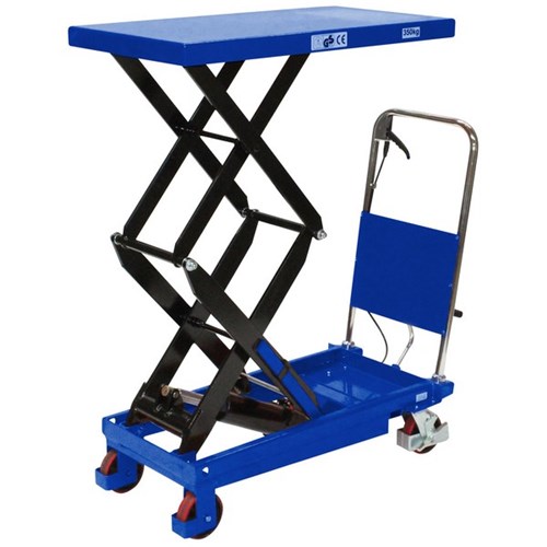 BlueAnt Mobile Platform Scissor Table High Lift 350kg 550x910mm