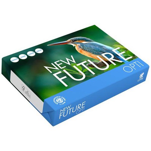 New Future Opti A4 68gsm Carbon Neutral White Copy Paper, Pack of 500