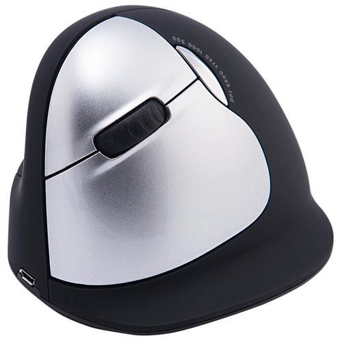 R-Go HE Ergo Vertical Wireless Mouse Left Hand Large