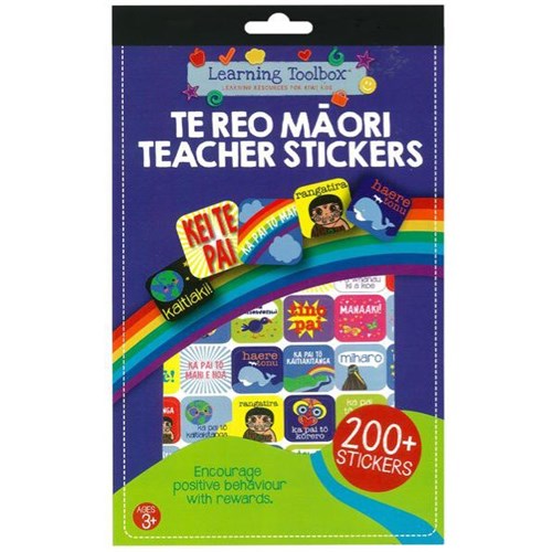 Learning Toolbox Teacher Merit Stickers Te Reo Maori, Pack of 217
