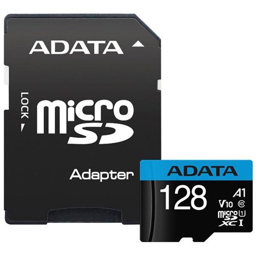 Adata Premier UHS-I Micro SDXC Card & Adapter 128GB