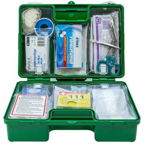 Catering First Aid Kit Hard Pack Wall Mountable Medium