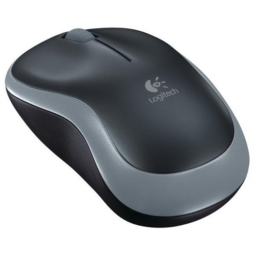 Logitech M185 Wireless Mouse Grey/Black