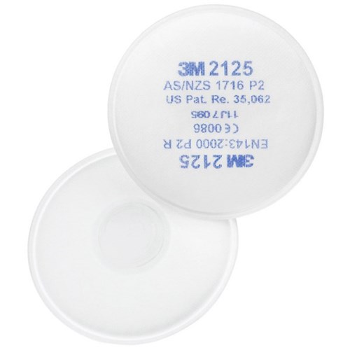 3M™ P2 Particulate Respirator Filters 2125, Pack of 2
