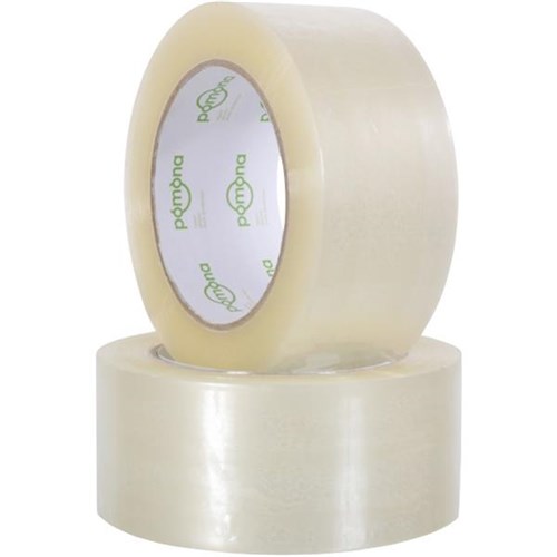 Pomona S93 Packaging Tape 48mm x 100m Clear, Carton of 36