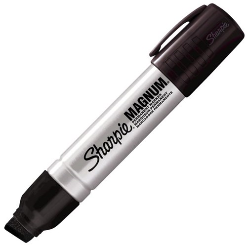 Sharpie Magnum Black Jumbo Permanent Marker Chisel Tip