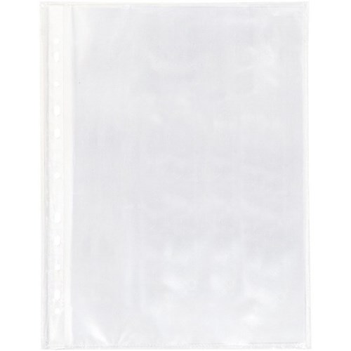 Copy Safe Pockets Heavy Duty PVC Punched A4, Pack of 5