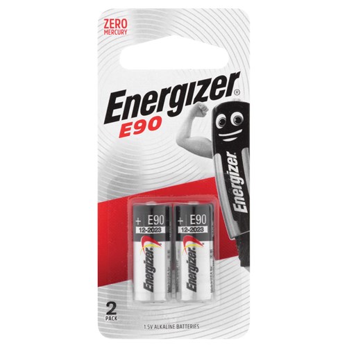 Energizer N Alkaline Batteries, Pack of 2