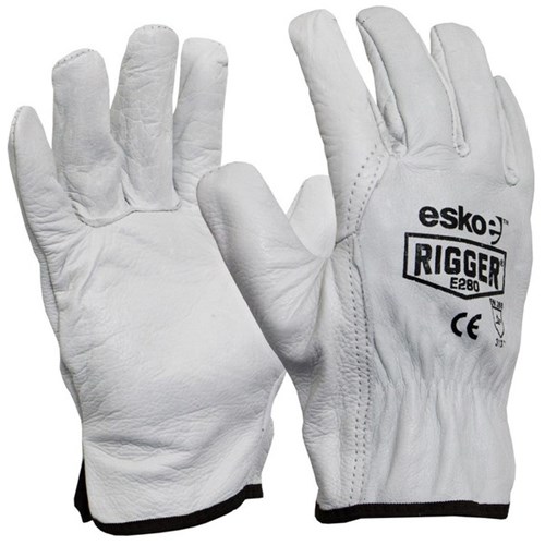 Rigger Driver Leather Gloves Medium