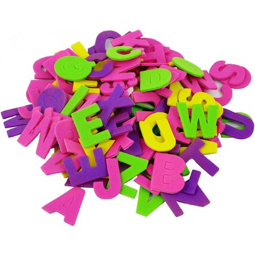 Craft Workshop Foam Letters Self Adhesive 25mm, Pack of 130